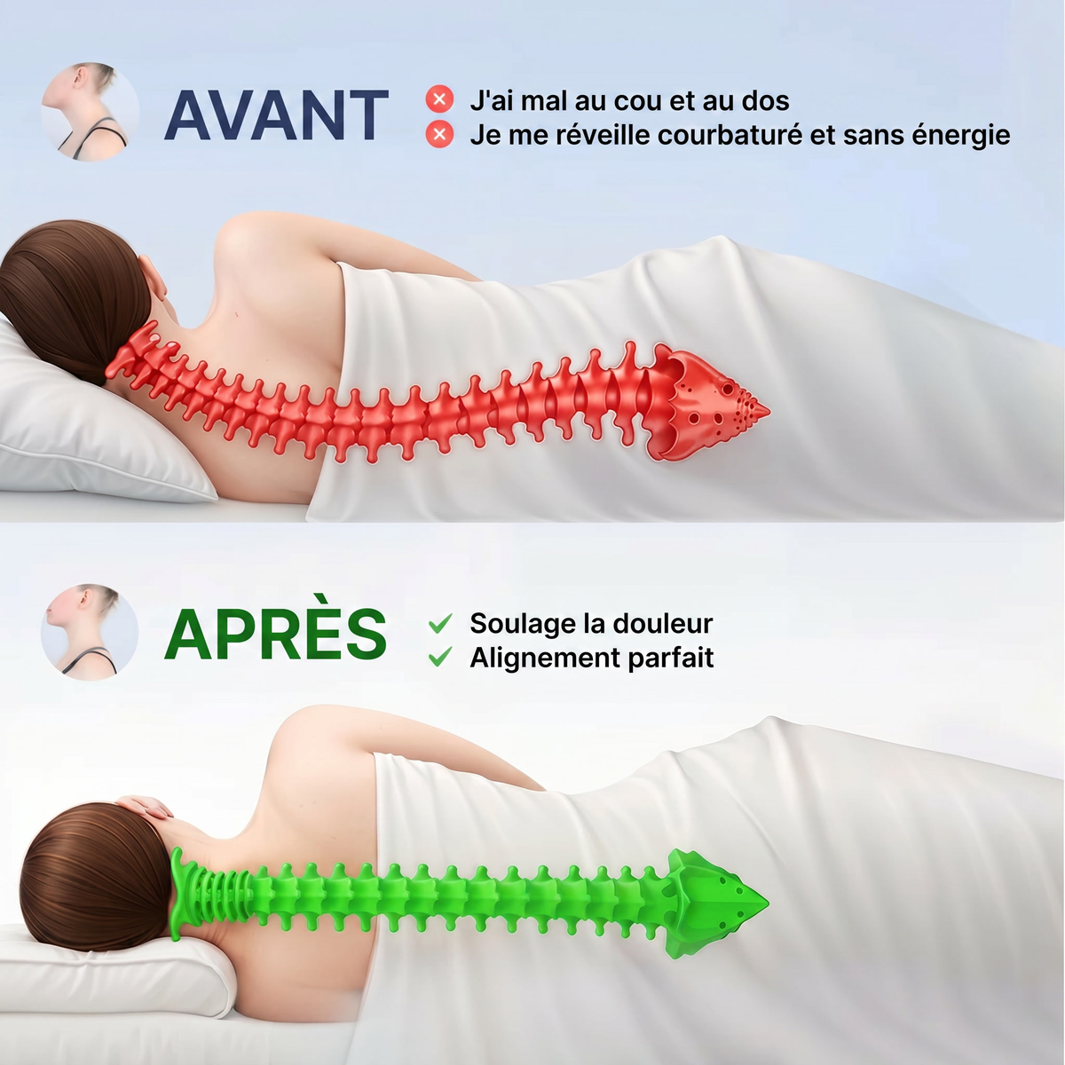 Oreiller Cervical à Mémoire de Forme LuneRest®
